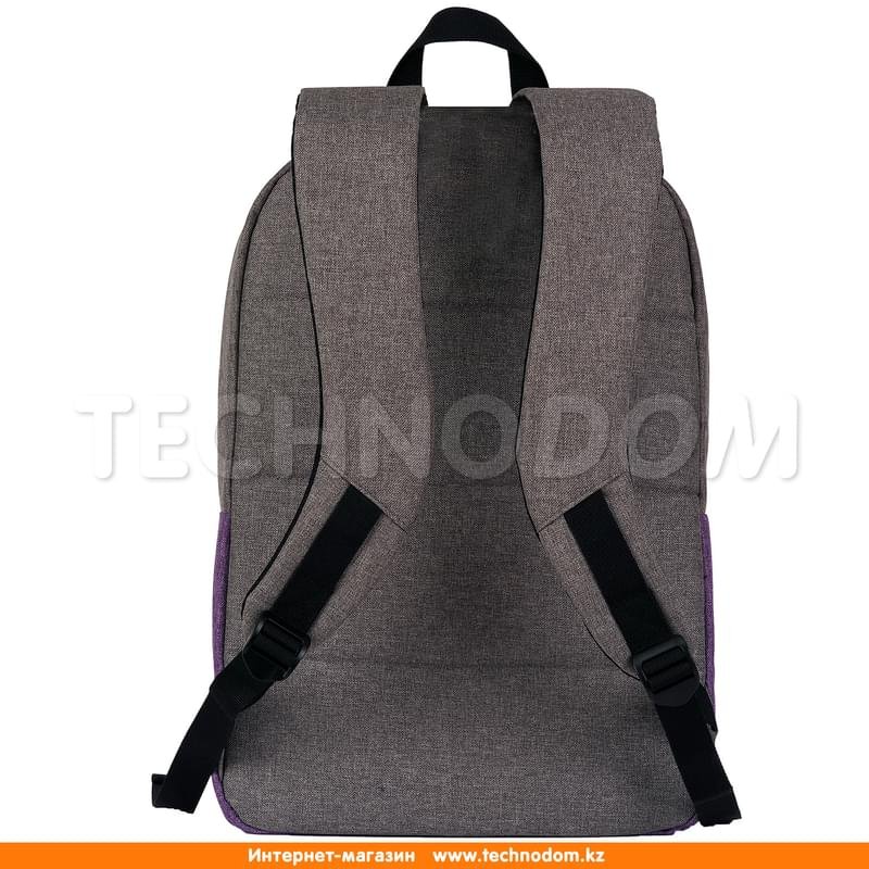 Рюкзак для ноутбука 15.6" NEO Back to School, Grey/Violet, полиэстер (NEB-009VG) - фото #4