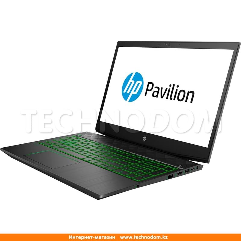 Игровой ноутбук HP Pavilion i5 8300H / 8ГБ / 1000HDD / 256SSD / GTX1050 2ГБ / 15.6 / DOS / (4RP53EA) - фото #1