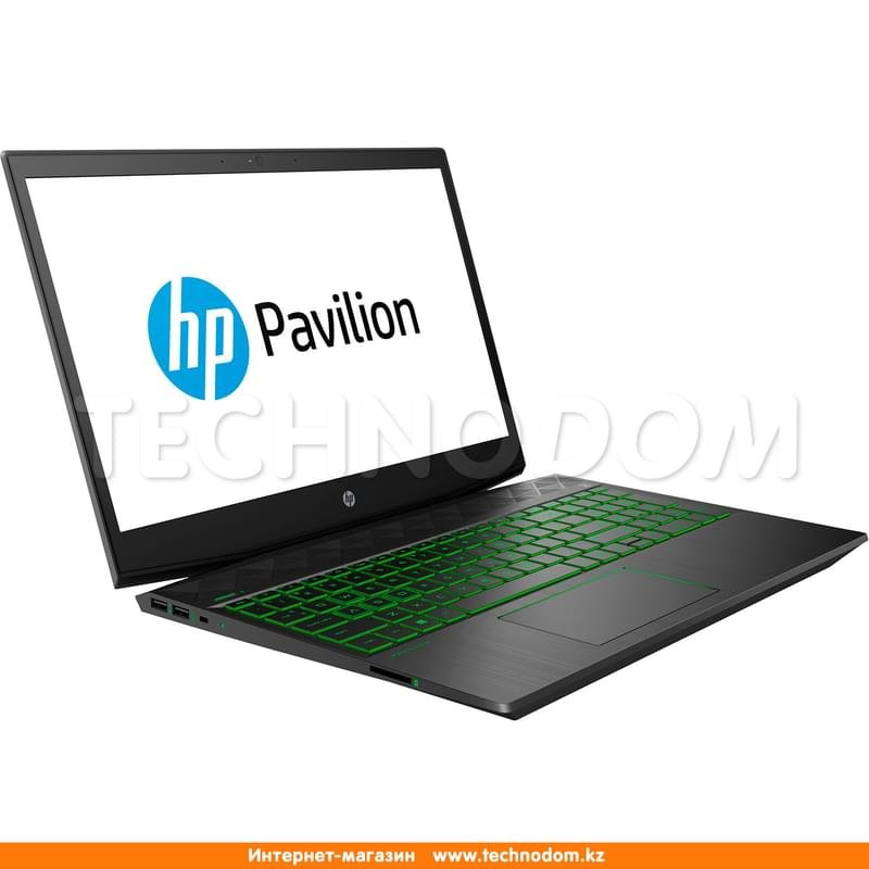 Игровой ноутбук HP Pavilion i5 8300H / 8ГБ / 1000HDD / 256SSD / GTX1050 2ГБ / 15.6 / DOS / (4RP53EA) - фото #2