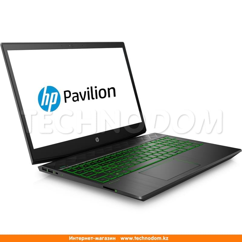 Игровой ноутбук HP Pavilion i5 8300H / 4ГБ / 1000HDD / GTX1050Ti 4ГБ / 15.6 / DOS / (4RL63EA) - фото #2