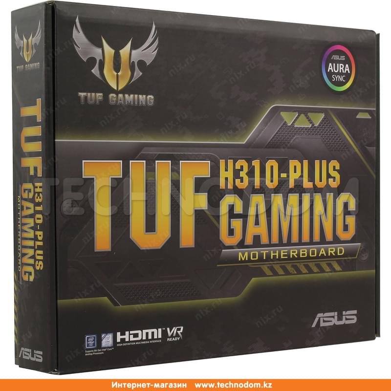 Материнская плата Asus TUF H310-PLUS Gaming LGA1151 2DDR4 PCI-E 1x16 2x1 (HDMI+VGA) ATX - фото #4