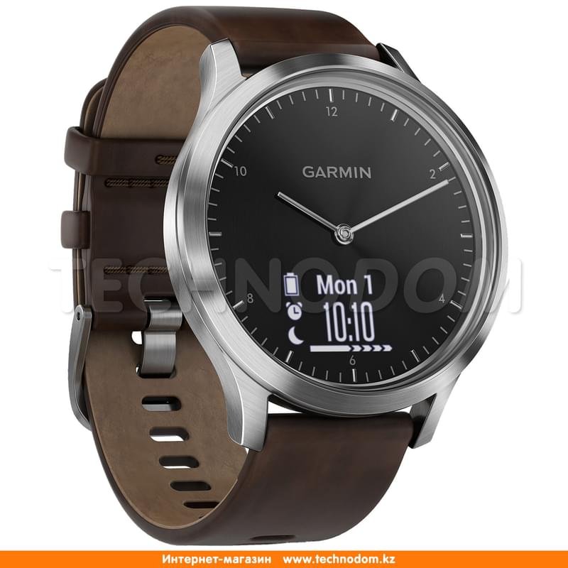 Смарт часы Garmin vivomove HR Premium Black/Silver/Large - фото #2