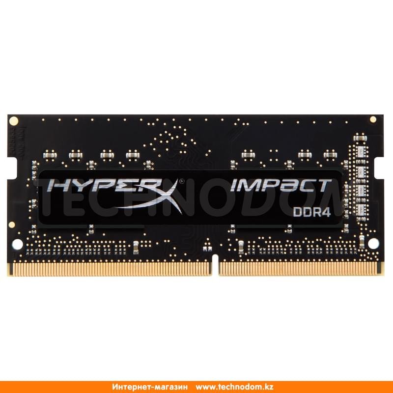 Оперативная память DDR4 SODIMM 8GB/2133MHz PC4-17000 Kingston HyperX Impact (HX421S13IB2/8) Black - фото #0