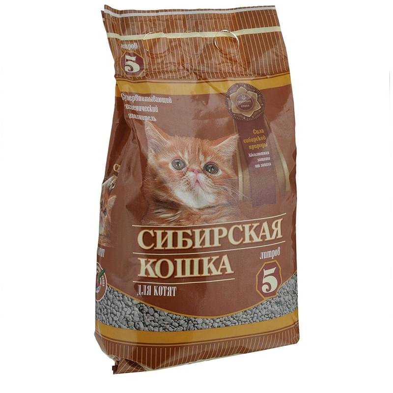 Наполнитель для котят Сибирская Кошка 5 л - фото #0