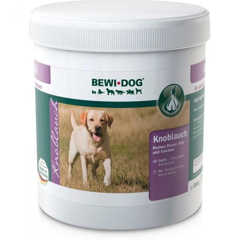 Комплекс дополнительного питания Bewi Dog Garlic для собак, с чесноком 800 г - фото #0