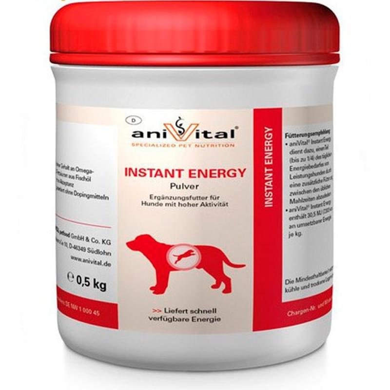 Комплекс дополнительного питания Anivital  Instant Energy для собак с повышенной активностью, 500 г - фото #0