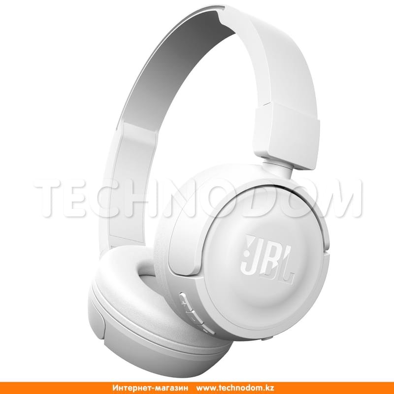 Наушники Накладные JBL Bluetooth T450BT, White (JBLT450BTWH) - фото #1
