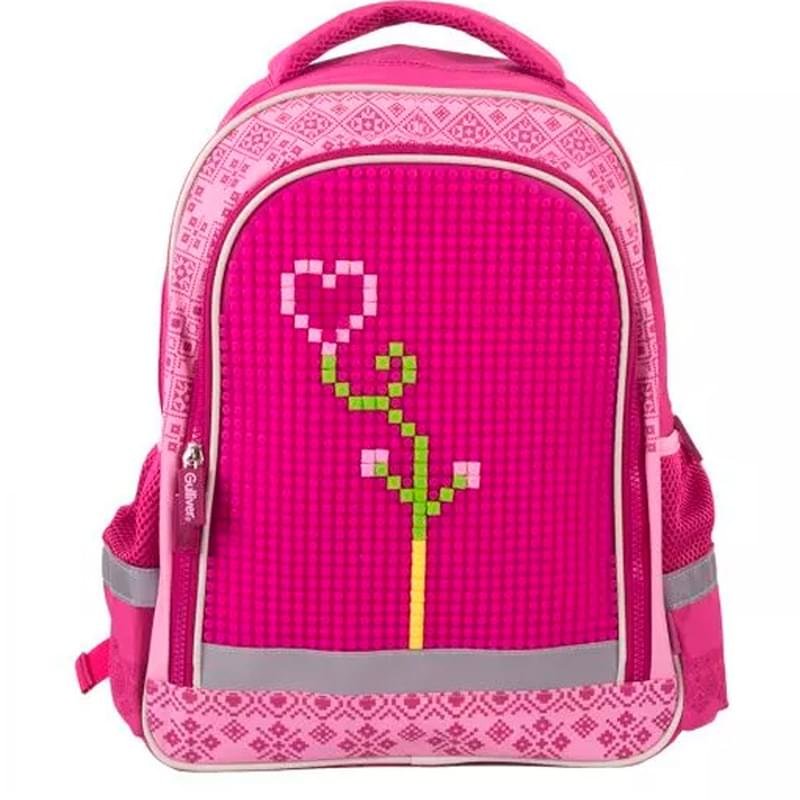Рюкзак школьный с пикси-дотами (розовый) - фото #0