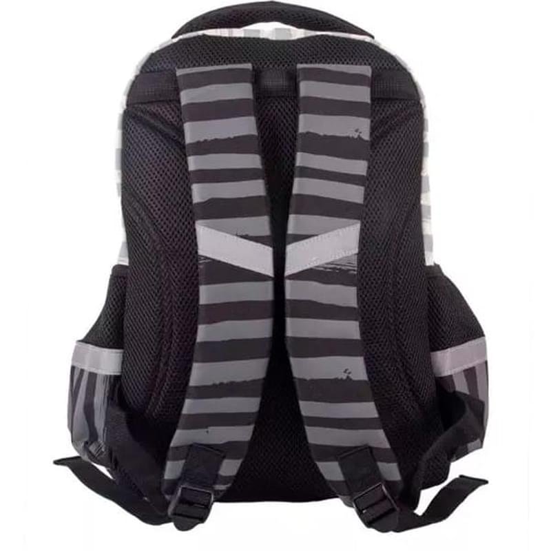 Рюкзак школьный с пикси-дотами серый - фото #1