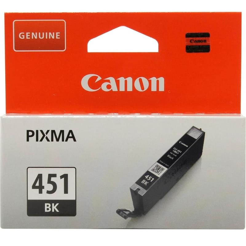 Картридж Canon CLI-451 Black (Для iP7240/8740/iX6840/MG5440/5540/5640/6340/MX924) - фото #0