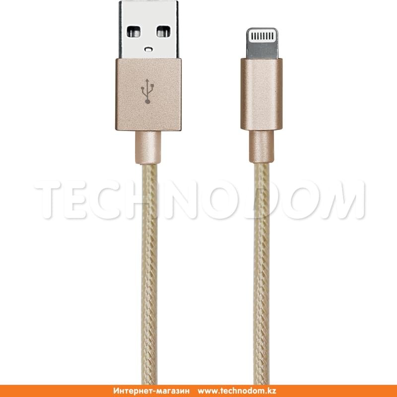 Кабель USB 2.0 - Lightning, SBS, 1м, Золотой (TECABLEUSBIP5BG) - фото #0