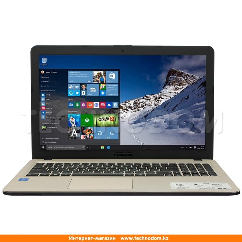 Ноутбук Asus X540LA i3 5005U / 4ГБ / 500HDD / 15.6 / Win10 / (X540LA-DM1082T) - фото #0
