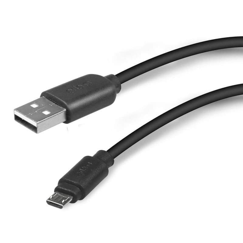 Кабель USB 2.0 - Micro USB, SBS, 1м, Чёрный (LTHL200) - фото #0