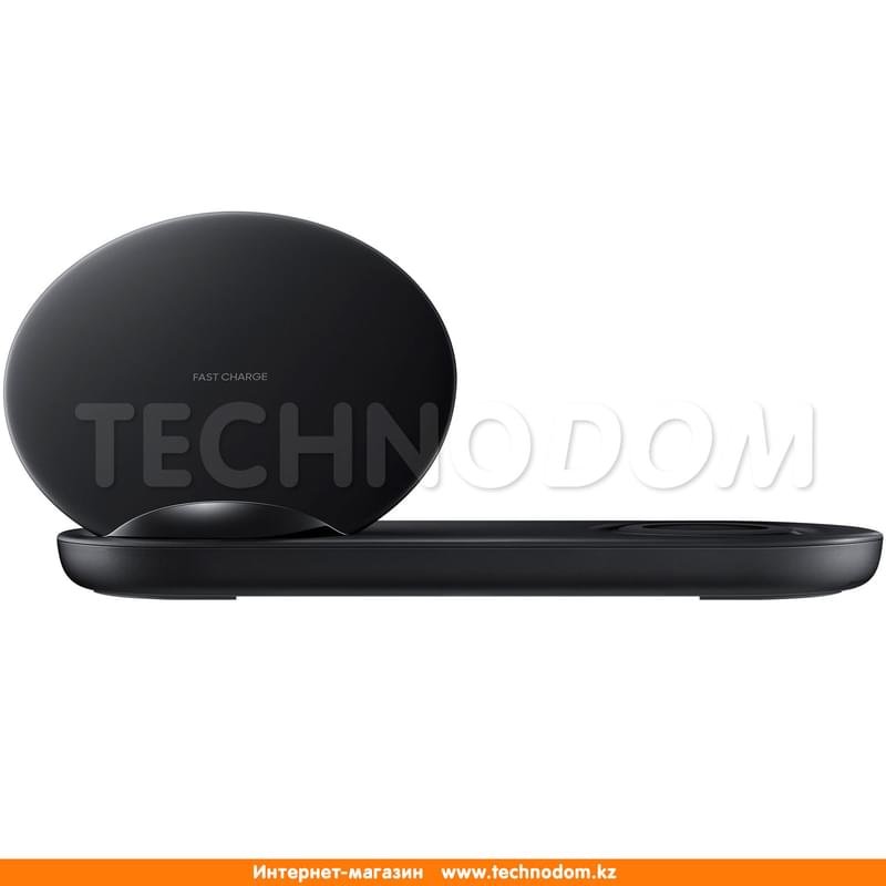 Беспроводное зарядное устройство Wireless Charger Duo, Samsung, Черный (EP-N6100TBRGRU) - фото #0