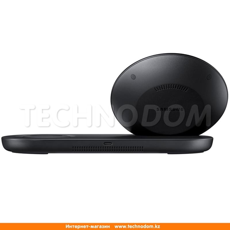 Беспроводное зарядное устройство Wireless Charger Duo, Samsung, Черный (EP-N6100TBRGRU) - фото #4