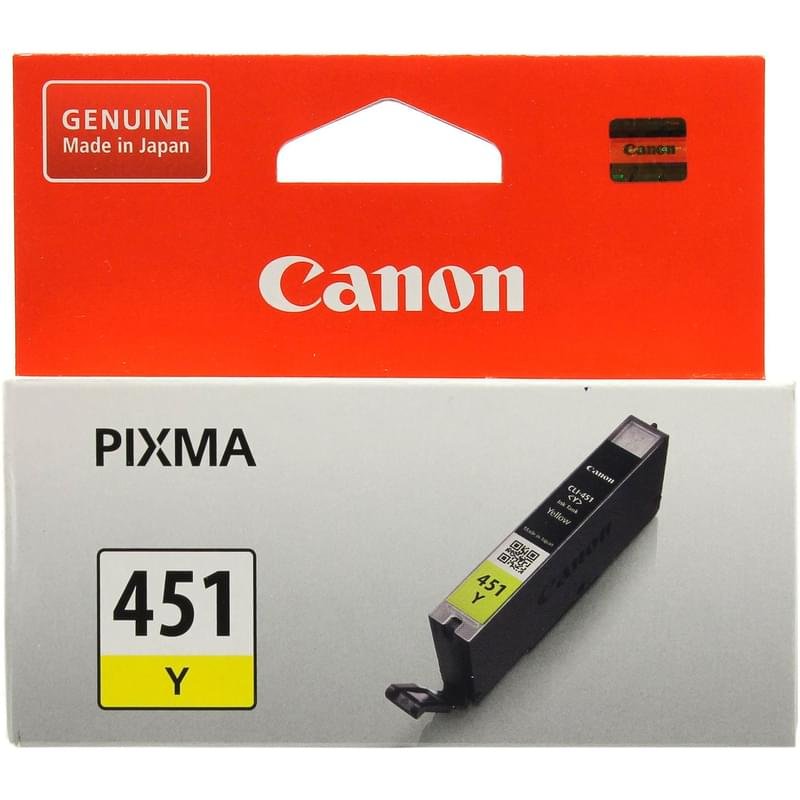 Картридж Canon CLI-451 Yellow (Для iP7240/8740/iX6840/MG5440/5540/5640/6340/MX924) - фото #0