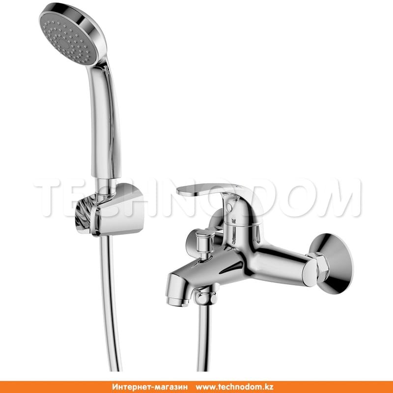 Смеситель для ванны с коротким изливом с аксессуарами Bravat Fit F6135188CP-B-RUS - фото #0