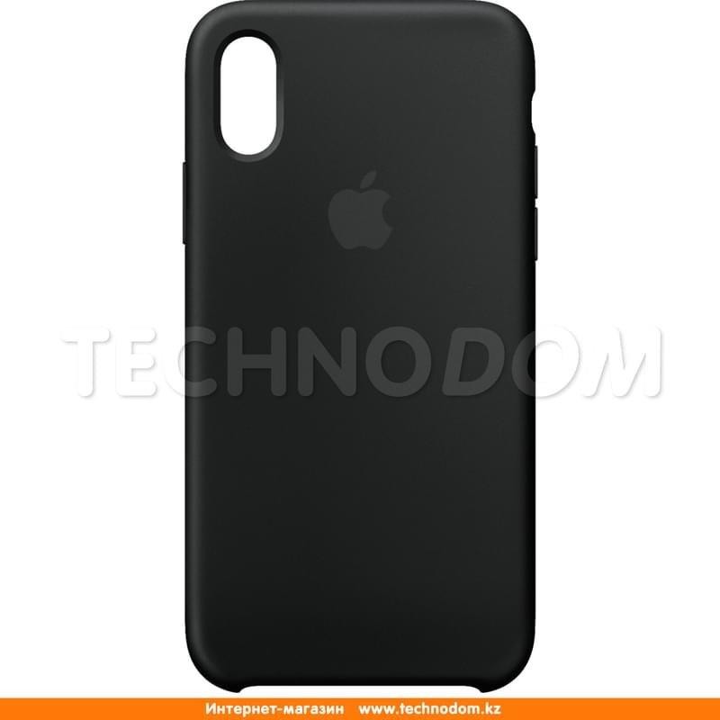 Чехол для iPhone XS Apple, Силикон, Black (MRW72ZM/A) - фото #0