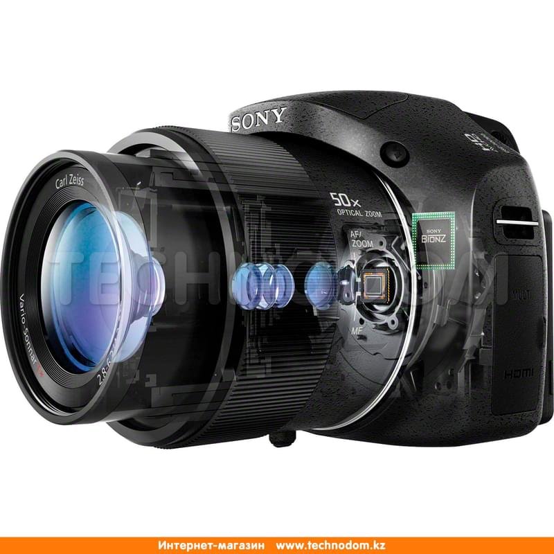 Цифровой фотоаппарат Sony DSC-H300/B - фото #3