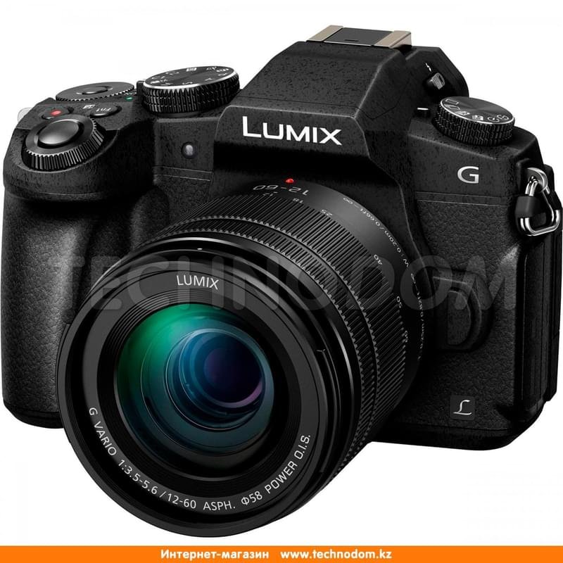 Беззеркальный фотоаппарат Panasonic DMC-G80MEE-K + 12-60 mm Black - фото #1