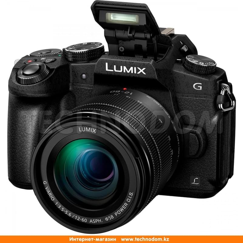 Беззеркальный фотоаппарат Panasonic DMC-G80MEE-K + 12-60 mm Black - фото #4