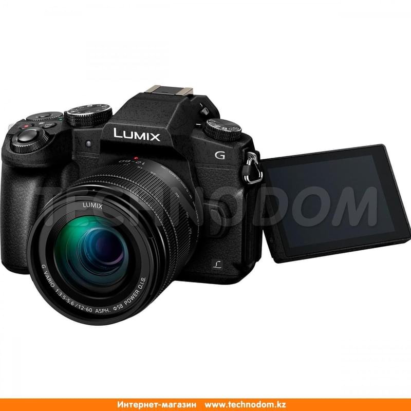 Беззеркальный фотоаппарат Panasonic DMC-G80MEE-K + 12-60 mm Black - фото #7
