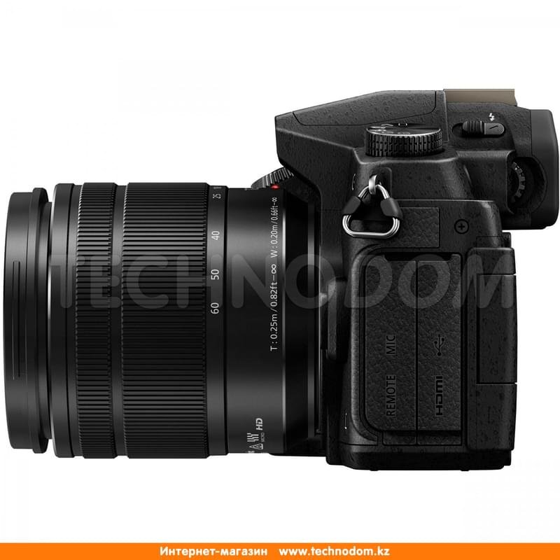 Беззеркальный фотоаппарат Panasonic DMC-G80MEE-K + 12-60 mm Black - фото #14