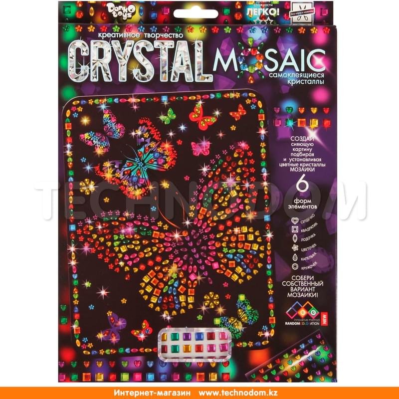Мозаика из кристаллов «Бабочки» CRYSTAL MOSAIC - фото #0