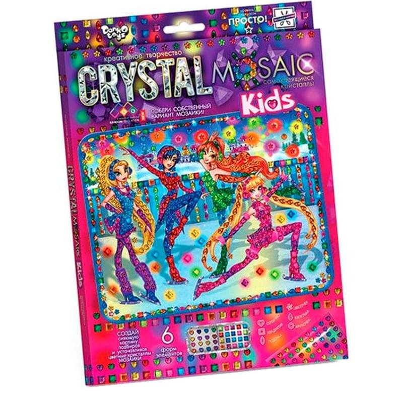 Мозаика из кристаллов «Девочки»CRYSTAL MOSAIC KIDS - фото #0