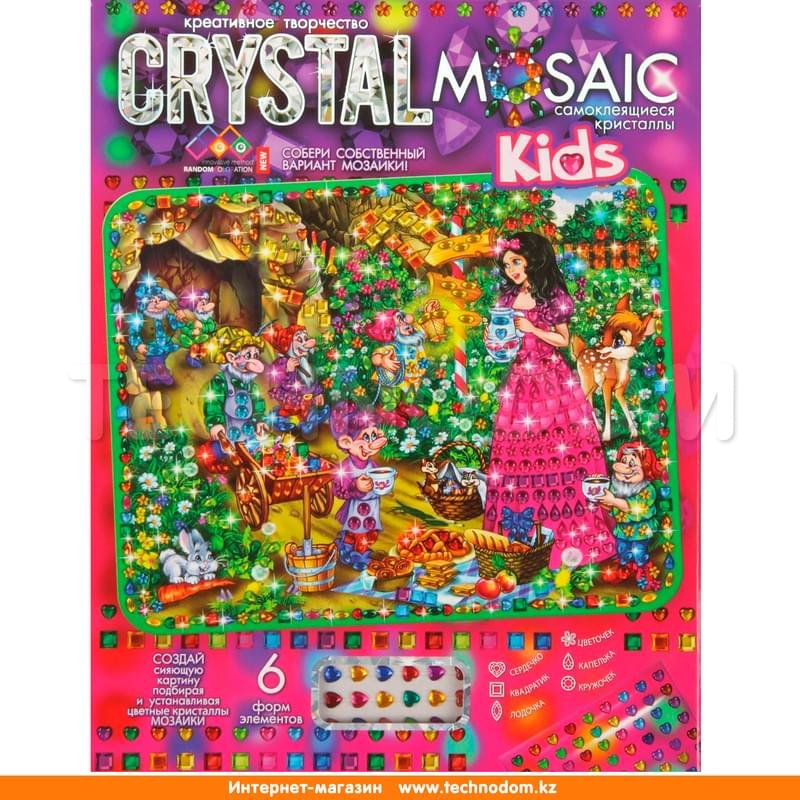 Мозаика из кристаллов «Белоснежка и семь гномов» CRYSTAL MOSAIC KIDS - фото #0