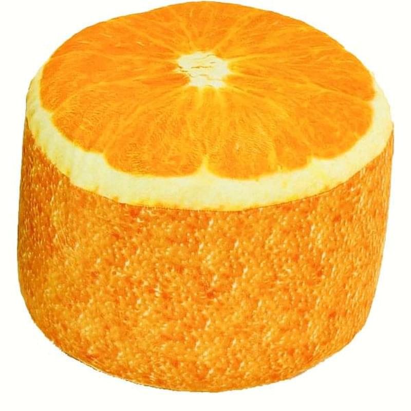 Мягкий надувной пуфик "FRUIT POUF" Арбуз или Апельсин - фото #1