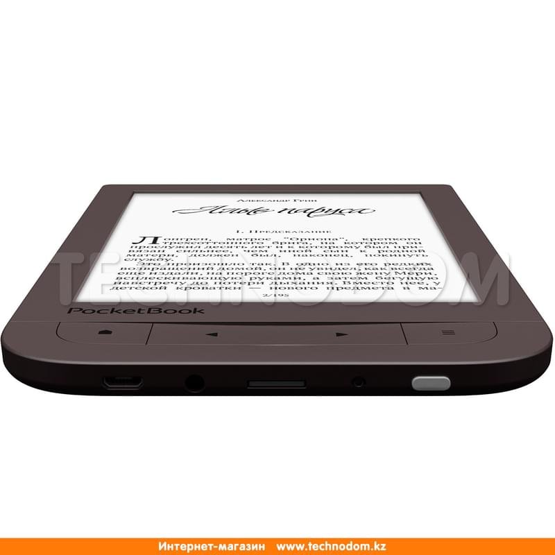 Электронная книга 6" PocketBook Touch HD (PB631) Dark Brown - фото #3