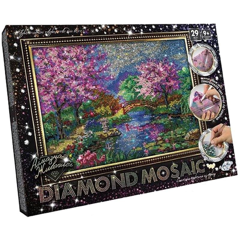Мозаика из кристаллов «Цветущий сад» Diamond Mosaic - фото #0