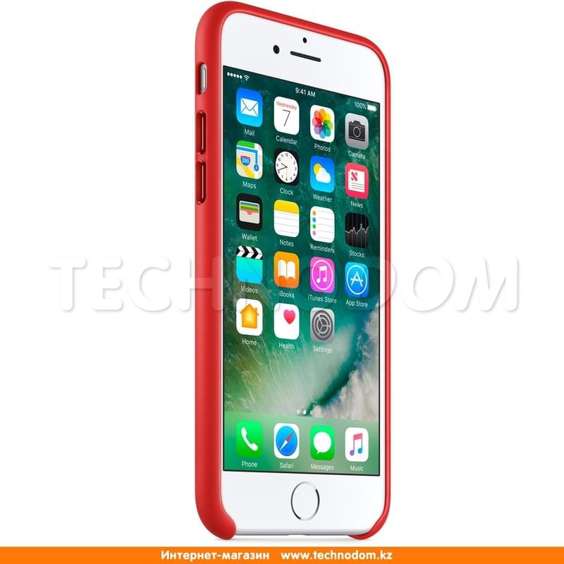 Чехол для iPhone 7/8 Apple, Кожа, Red (MMY62ZM/A) - фото #1