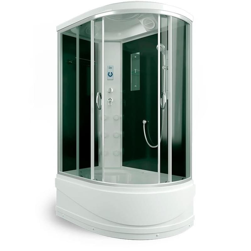 Душевая кабина ERLIT Comfort высокий поддон, тонированное стекло, 120*80*215 см, ER4512TPL-C4 - фото #0