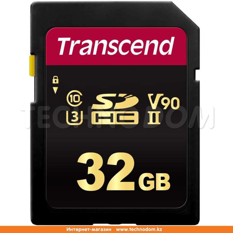 Карта памяти SD 32GB Transcend, MLC, UHS-II, U3, до 285MB/s (TS32GSDC700S) - фото #0