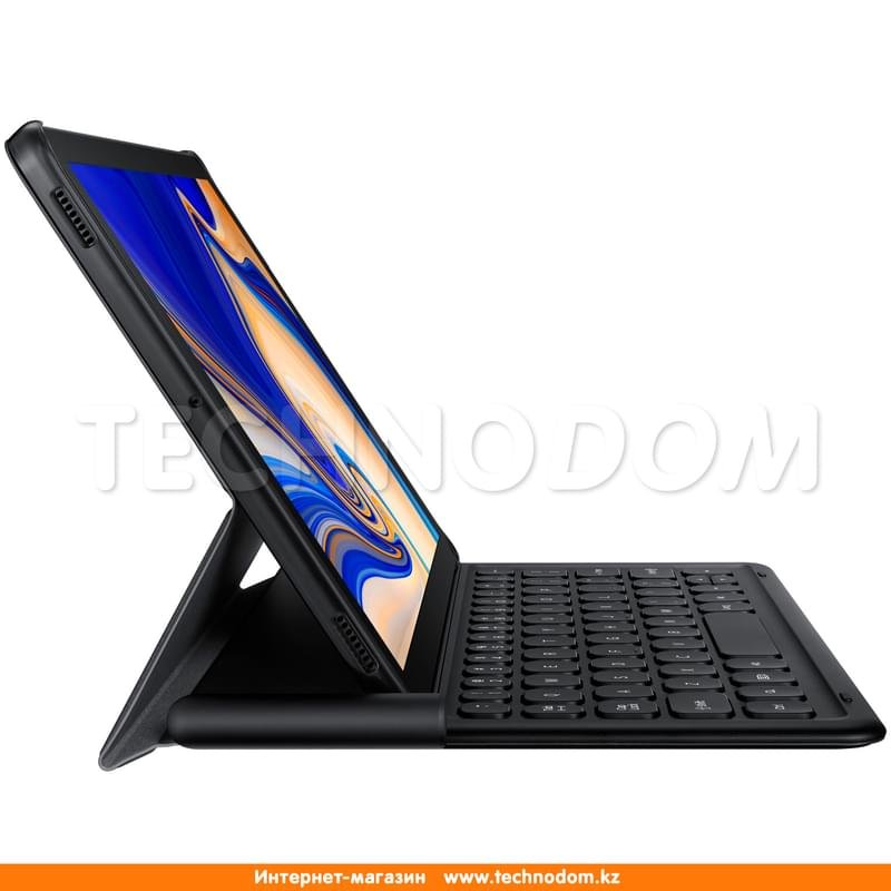 Чехол-Клавиатура для Samsung Galaxy Tab S 4 10.5"/T835, Black (EJ-FT830BBRGRU) - фото #1