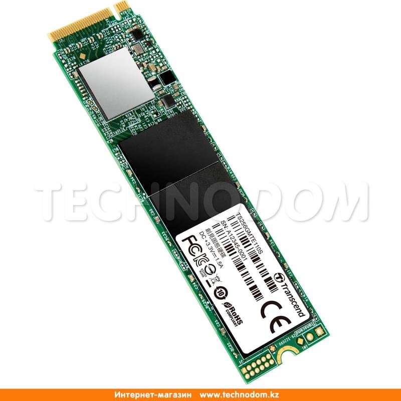 Внутренний SSD M.2 2280 256GB Transcend MTE110S PCIe 3.0x4 TLC (TS256GMTE110S) - фото #1