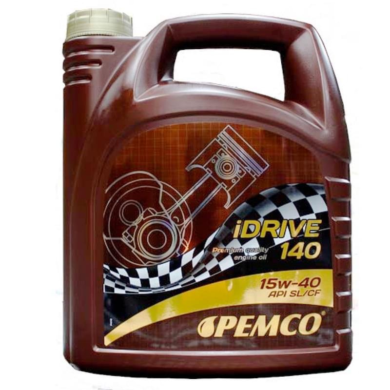 Моторное масло PEMCO iDrive 140 SAE 15W40 API SL/CF 4л - фото #0