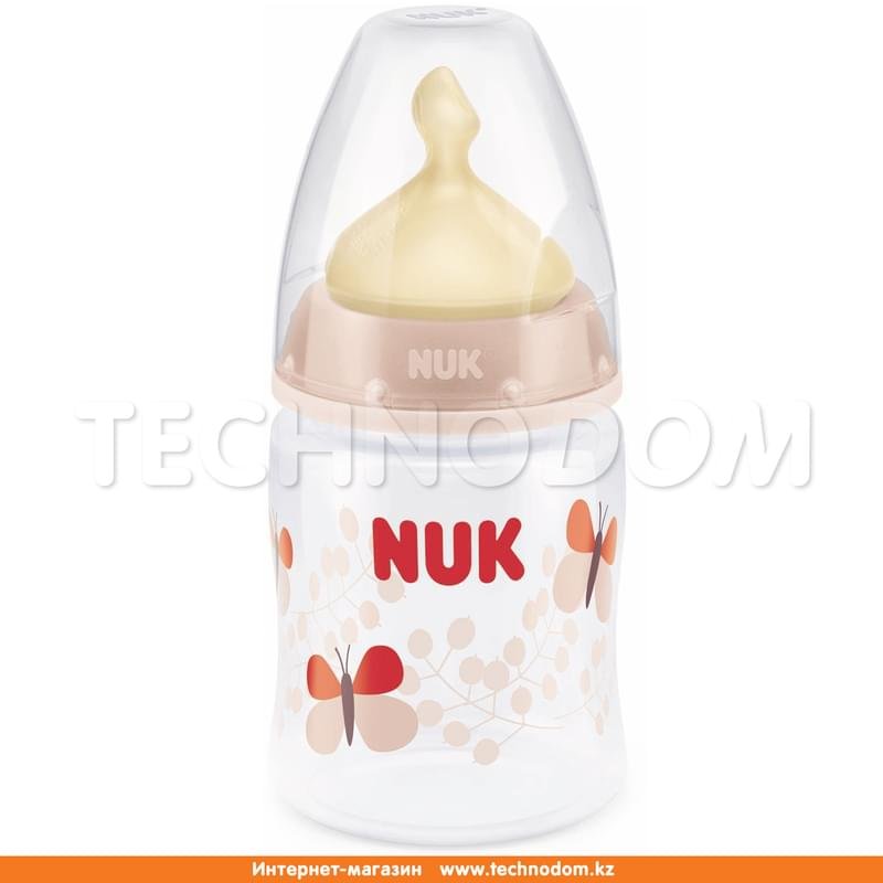 Бутылочка 150 мл с соской из латекса 0-6 мес NUK FC+ - фото #0
