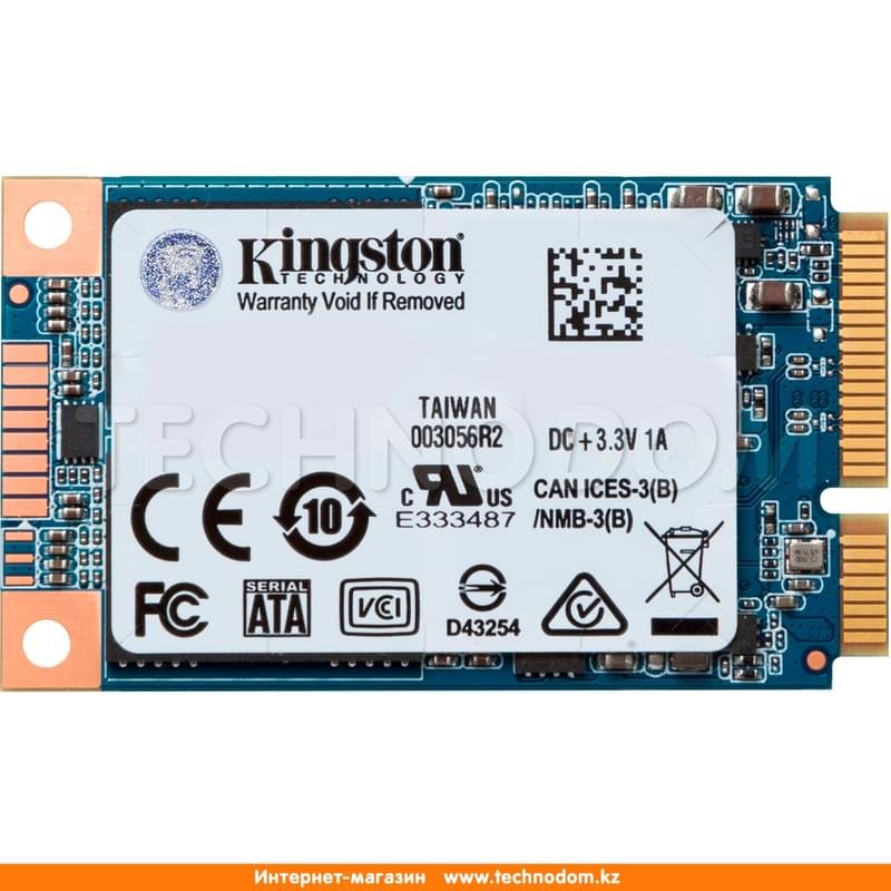 Внутренний SSD mSATA 120GB Kingston UV500, SATA-III TLC SUV500MS/120G) - фото #0