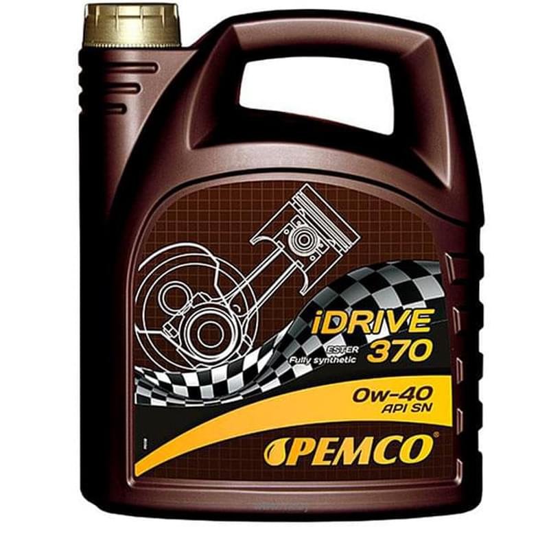 Моторное масло PEMCO iDrive 370 SAE 0W40 API SN/CF 4л - фото #0