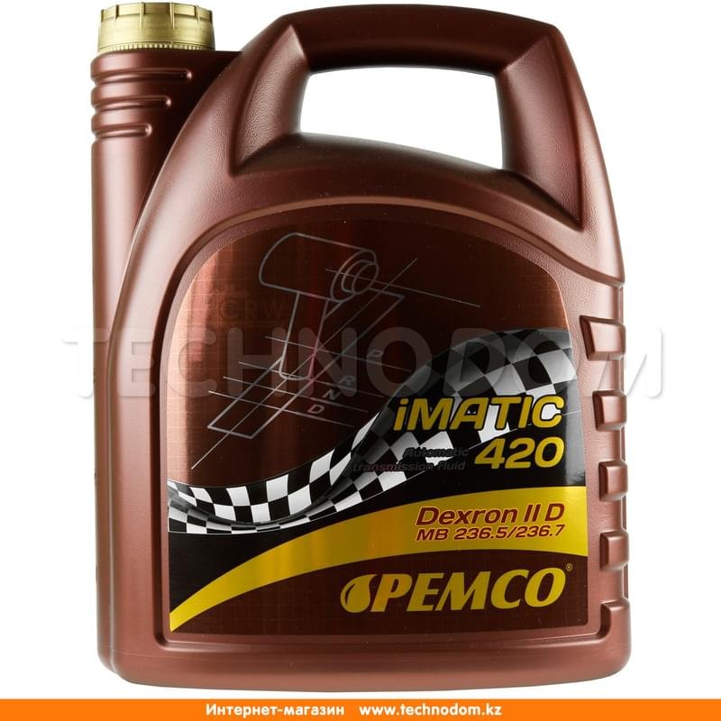 Жидкость для АКПП PEMCO iMatic 420 Dexron II 5л - фото #0