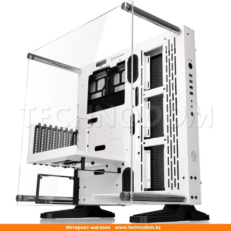 ПК корпус Thermaltake Core P3 Snow Edition MidTower, window, White mATX (CA-1G4-00M6WN-00) - фото #0