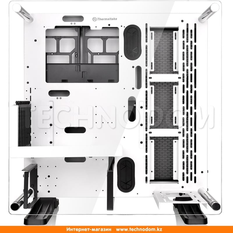 ПК корпус Thermaltake Core P3 Snow Edition MidTower, window, White mATX (CA-1G4-00M6WN-00) - фото #4