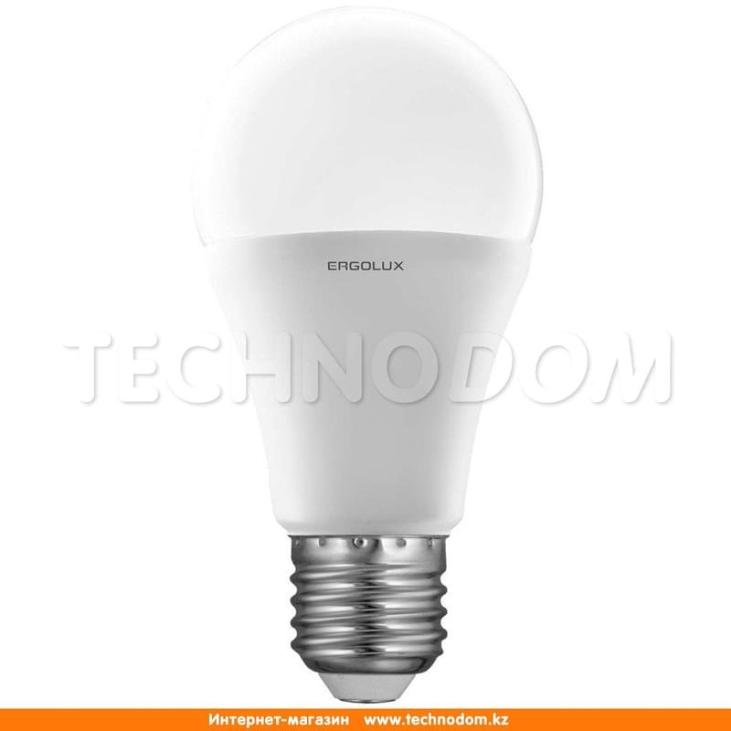 Светодиодная лампа Ergolux 12W (95W) 4500K 1100lm E27 ND Холодный - фото #0