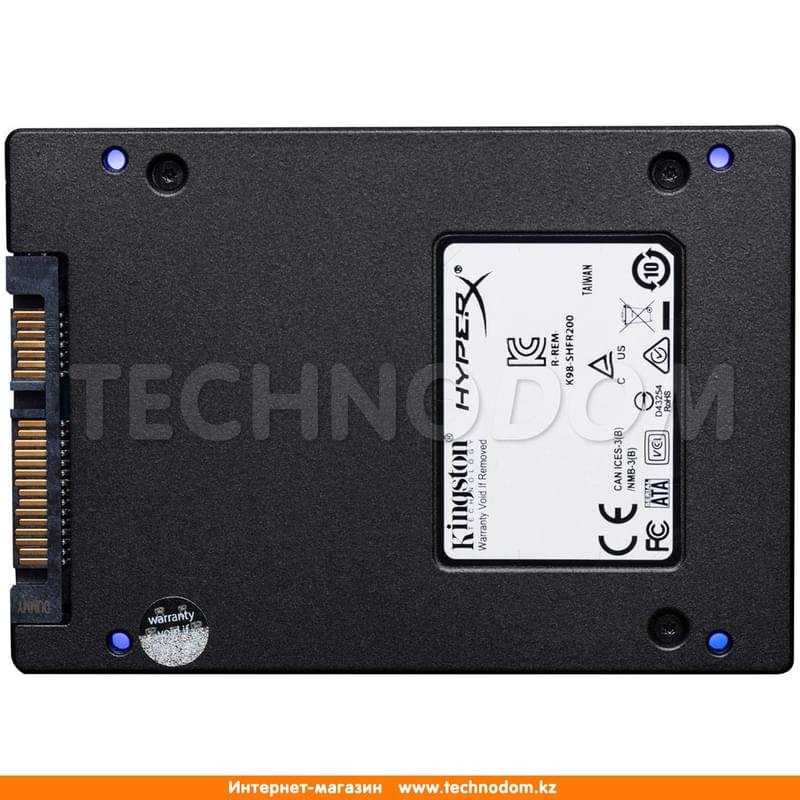 Внутренний SSD 2.5" 7мм 480GB Kingston HyperX Fury RGB SATA-III TLC (SHFR200/480G) - фото #2