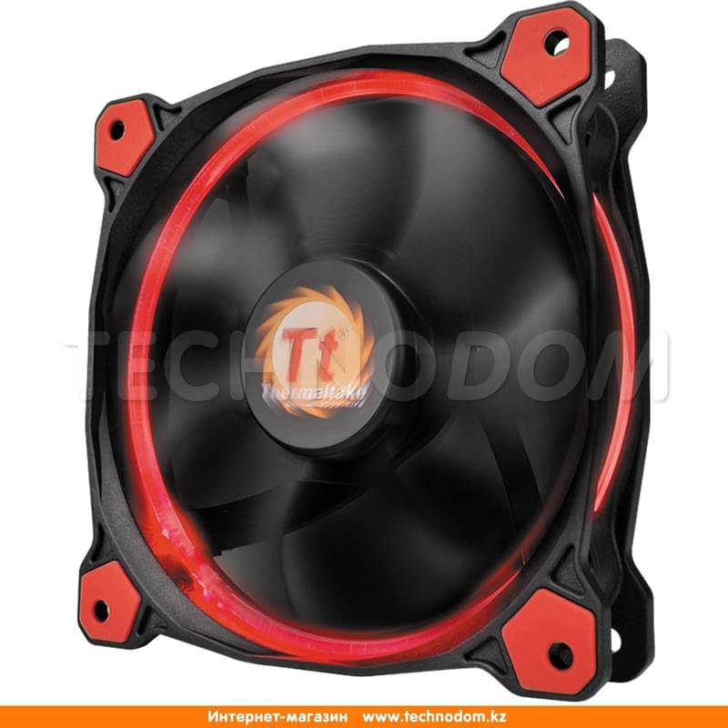 Кулер для кейса Thermaltake Riing 12 LED Red ATX 3 pack (CL-F055-PL12RE-A) - фото #3