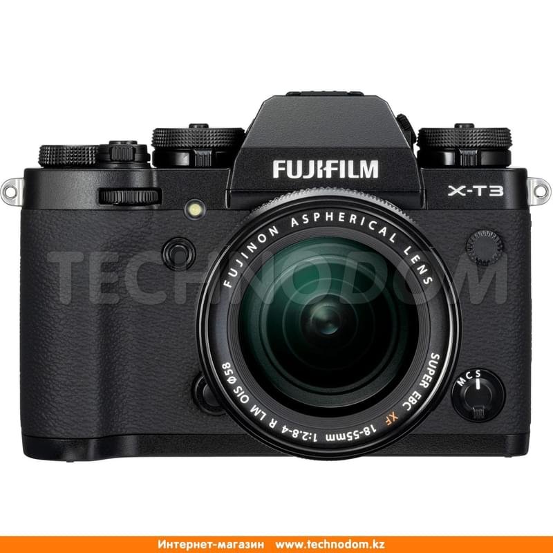 Беззеркальный фотоаппарат FUJIFILM X-T3 XF 18-55 mm f/2.8-4.0 R LM OIS Black - фото #0