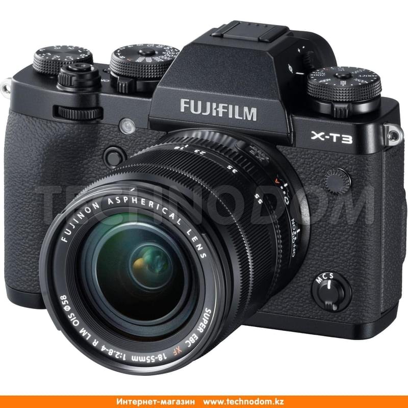 Беззеркальный фотоаппарат FUJIFILM X-T3 XF 18-55 mm f/2.8-4.0 R LM OIS Black - фото #1